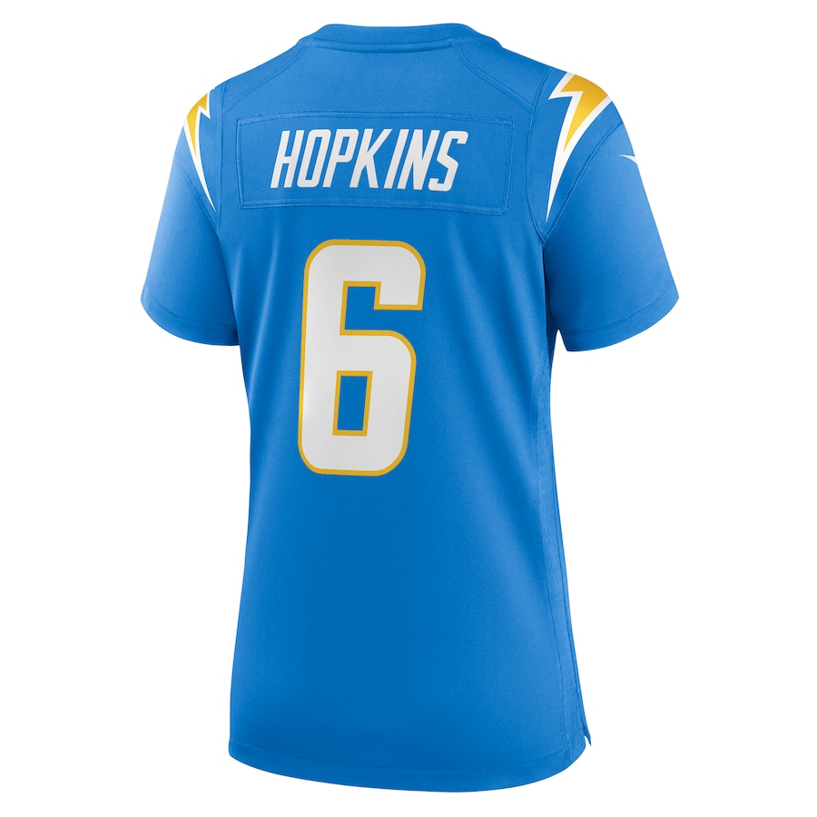 Women's Los Angeles Chargers Dustin Hopkins Nike Powder Blue Game Jersey
